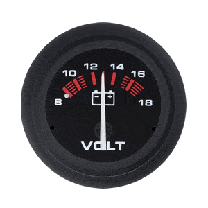 Amega Domed Voltmeter - Image