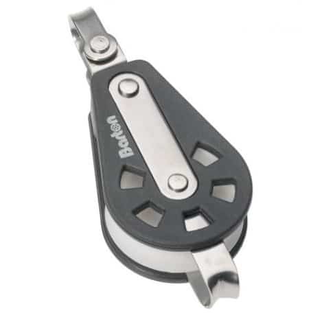 Barton Traditional Series 2 (35mm) Blocks - Single Swivel + Becket