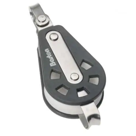 Barton Traditional Series 2 (35mm) Blocks - Single Swivel + Becket