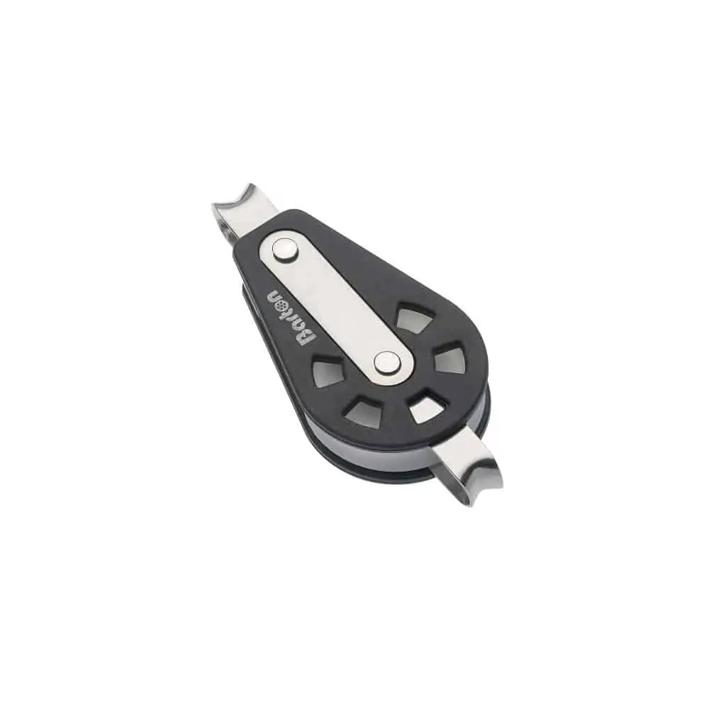 Barton Traditional Series 3 (45mm) Blocks - Single Fixed Eye + Becket