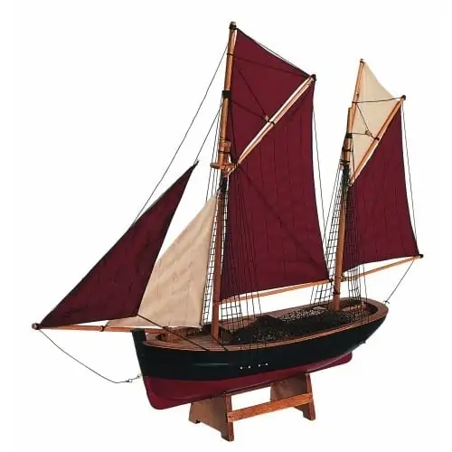 Brixham Trawler Breton Sails - Image