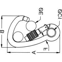 Carbine Asymmetrical Tested Hook - Image
