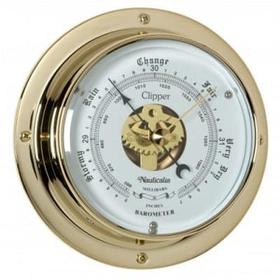 Clipper Tarnish-Free Barometer w/ QuickFix System - Image