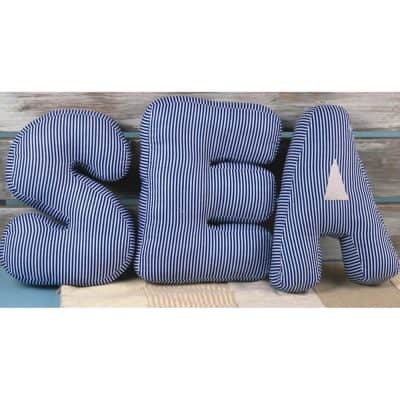 Letters Sea Cushions (Set of 3) - Image