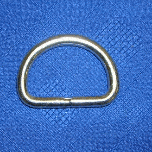 Dee Ring Stainless Steel 5mm x 25mm - New Image