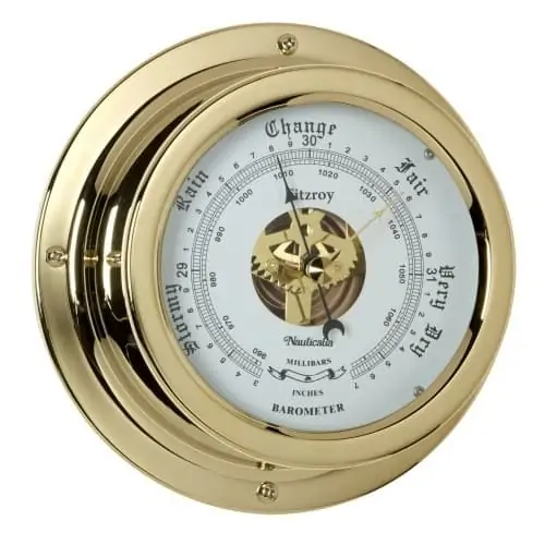 Fitzroy Brass Barometer - Image