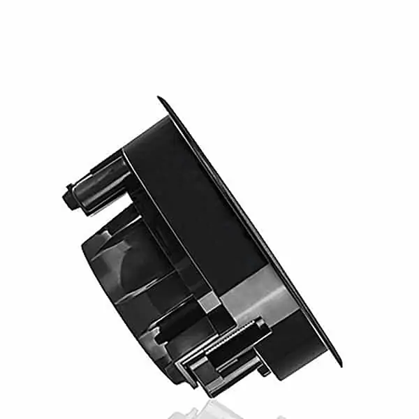 Fusion Round Flush Speaker 6.5" - Black