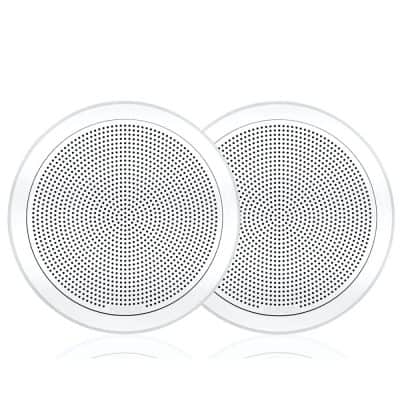 Fusion Round Flush Speaker 7.7" - White
