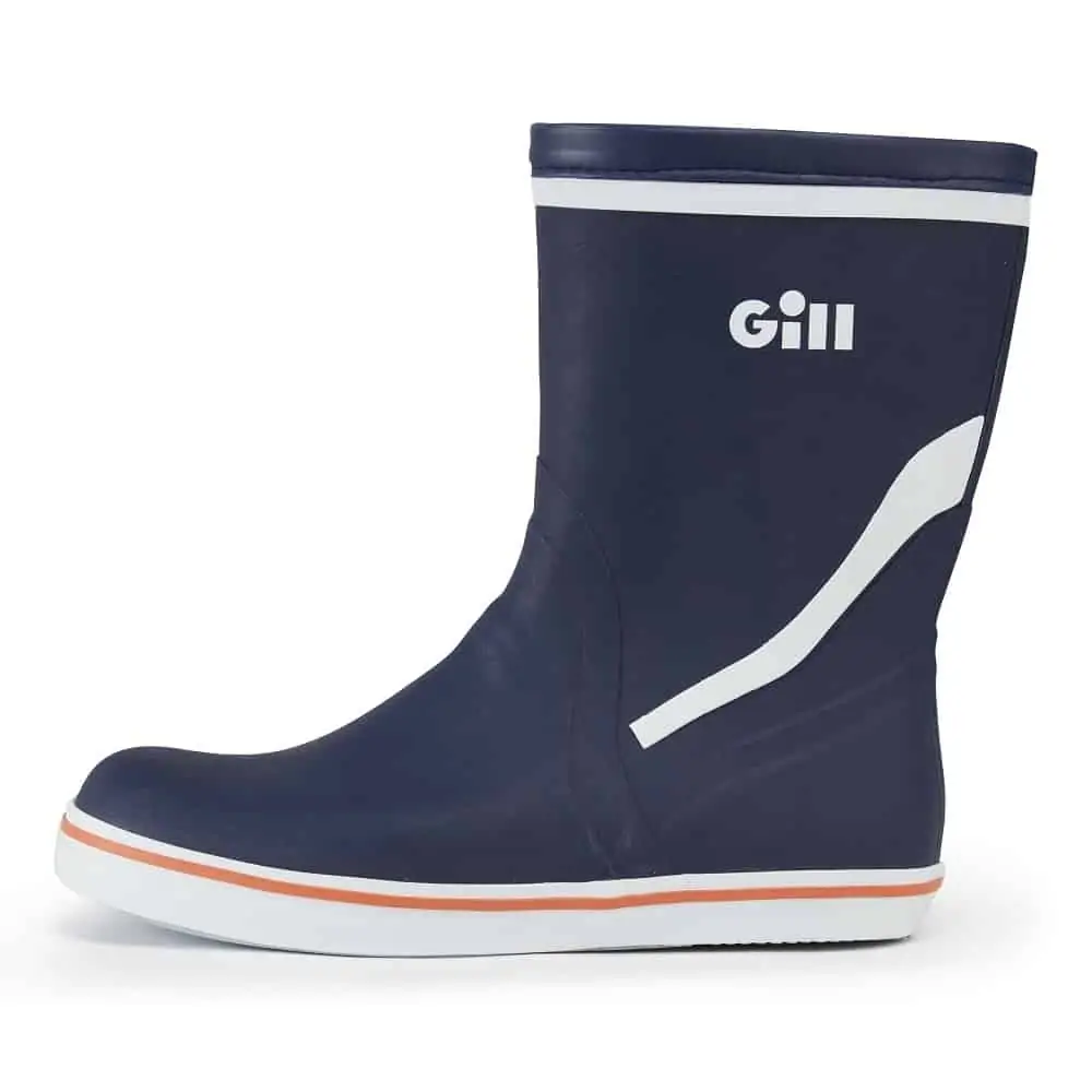 Gill Junior Short Yachting Boot - Dark Blue