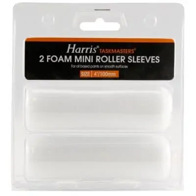 Harris Foam Mini Rollers - 2 Pack - Image