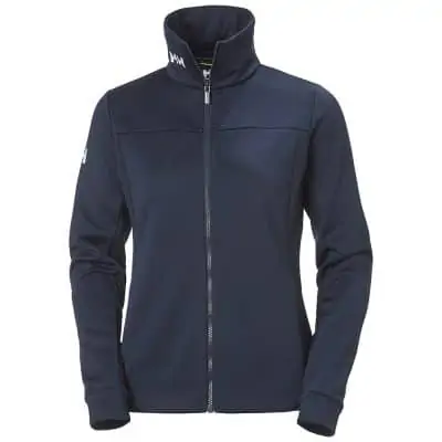Helly Hansen Womens Crew Fleece Jacket - Navy