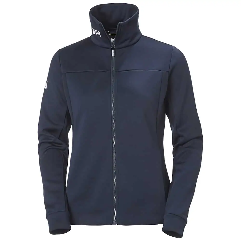 Helly Hansen Womens Crew Fleece Jacket - Navy