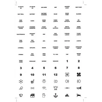 Legend Label Sticker Sheet - Image