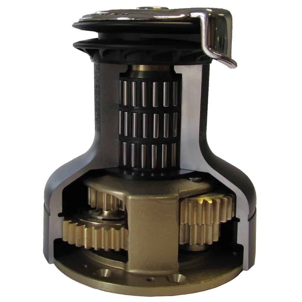 Lewmar Evo Self Tailing Winches. - Cross Section