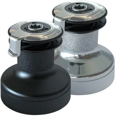 Lewmar Evo Self Tailing Winches. - Evo Black Alloy and Chrome