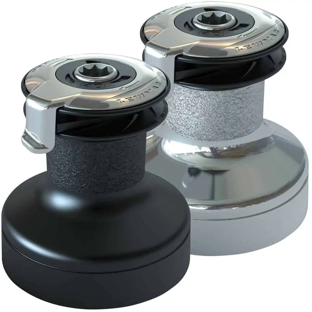 Lewmar Evo Self Tailing Winches. - Evo Black Alloy and Chrome