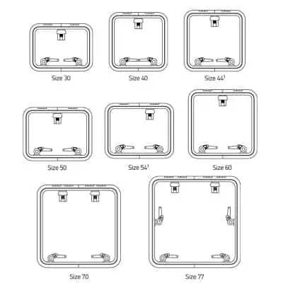 Lewmar Medium Profile Hatch - Image