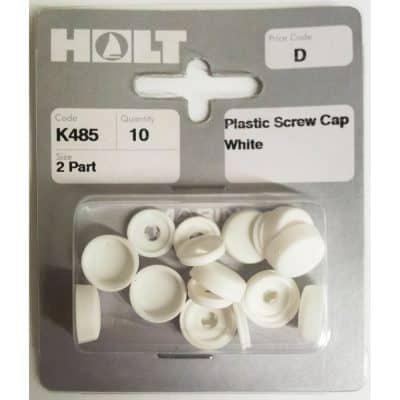 Plastic Screw Cap Covers & Washers - MARINE PREPACK K485