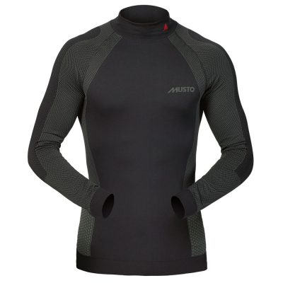 Musto Active Base Layer Long Sleeve Turtleneck Size: XS/S - Black