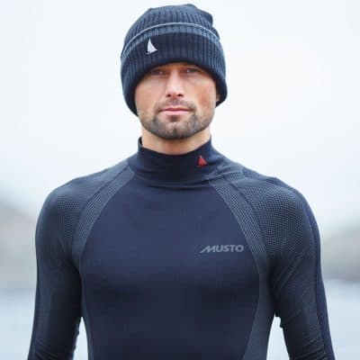 Musto Active Base Layer Long Sleeve Turtleneck Size: XS/S - Black