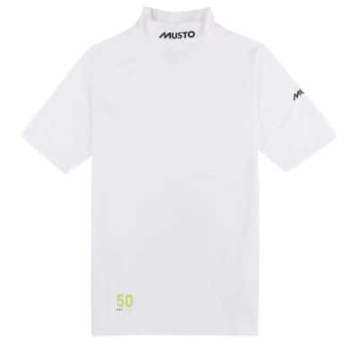 Musto Sunblock Short Sleeve Rash Guard - White