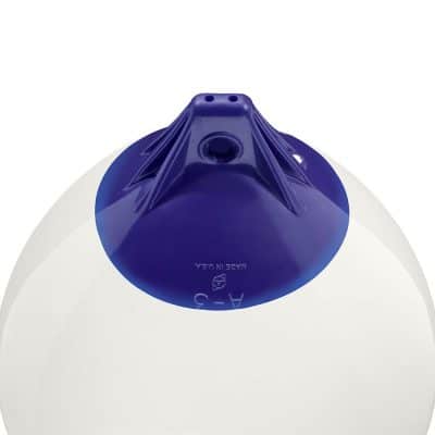 Polyform A Series Fender/Buoy - White With Blue Eye