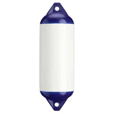 Polyform F Series Fenders - White With Blue Eyes