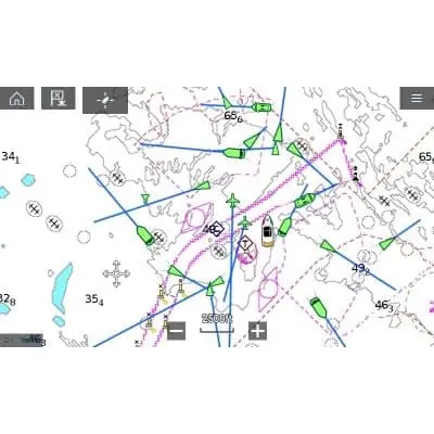 Raymarine AIS700 Class B AIS Transceiver - AIS Contacts