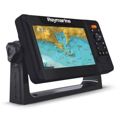 Raymarine Element 7 S Chartplotter with West EU Lighthouse Chart - Image