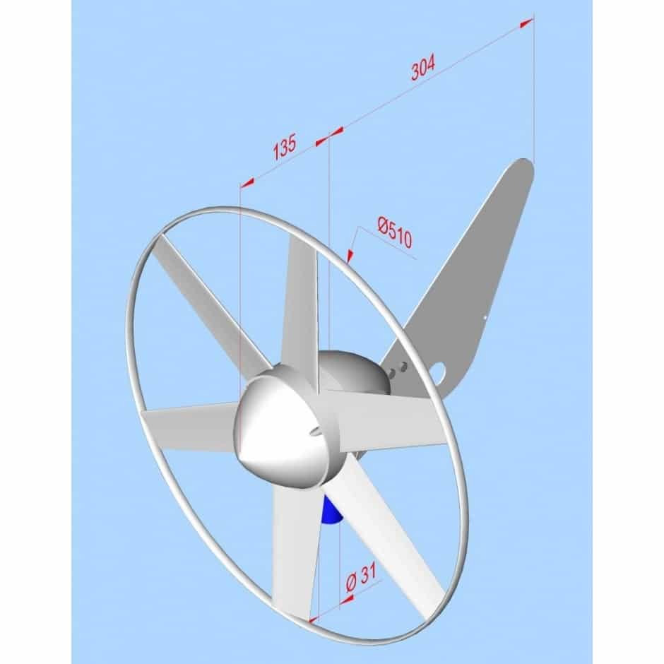 Rutland 504 Windcharger Windgenerator - Image