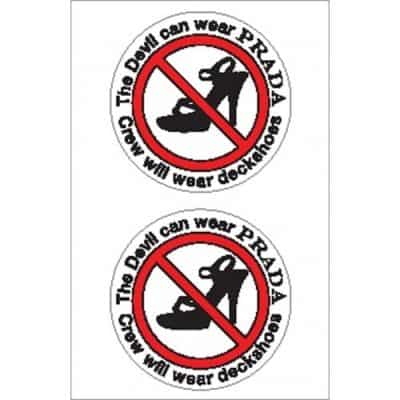 Nauticalia Boat Stickers - Devil Wear Prada (S)