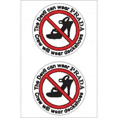 Nauticalia Boat Stickers - Devil Wear Prada (S)