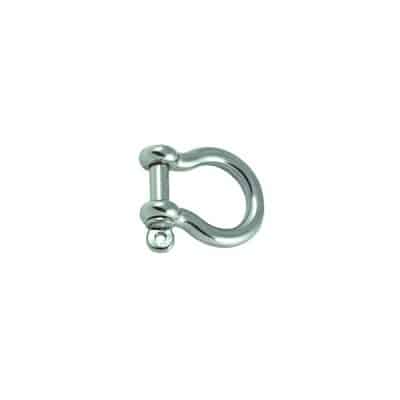 Shackle Bow Stainless Steel 10mm - SHACKLE BOW S/S 10MM