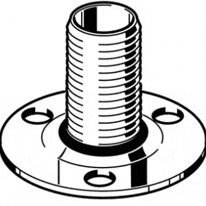 Shakespere Flange Deck Mount Stainless Steel - New Image