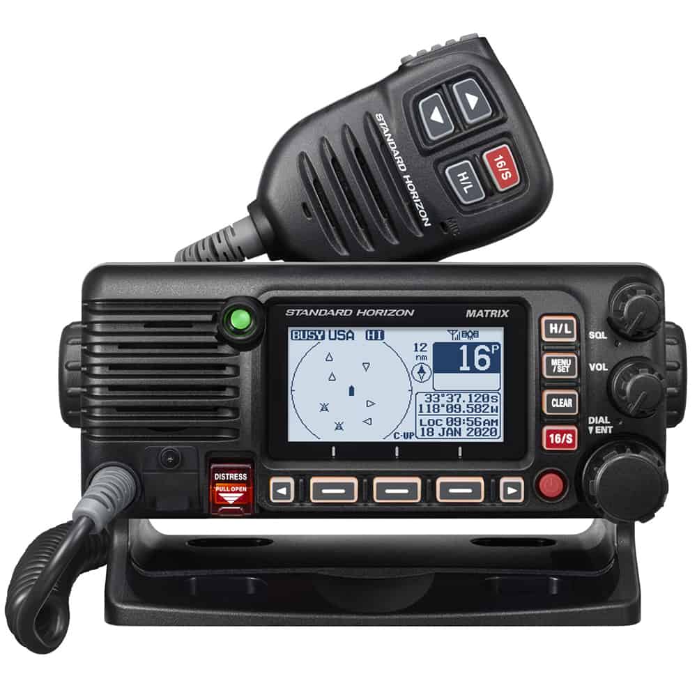 STANDARD HORIZON
トランシーバー6セット、充電器、バッテリー付 Standard Horizon GX2400E VHF with AIS DSC & GPS