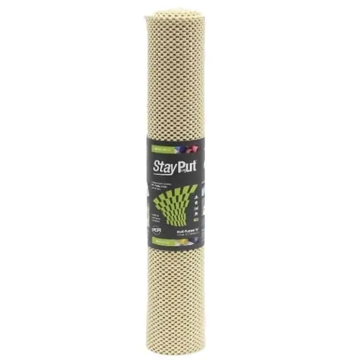 Stay Put ECO PERformance Non-Slip Fabric/Matting - Almond