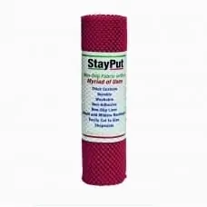 Stay Put ECO PERformance Non-Slip Fabric/Matting - Burgundy