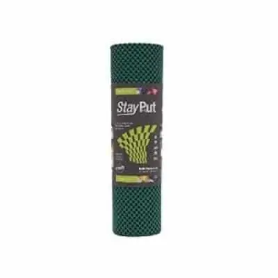 Stay Put ECO PERformance Non-Slip Fabric/Matting - Forest Green