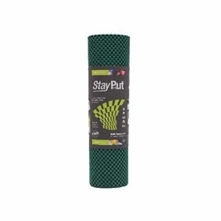 Stay Put ECO PERformance Non-Slip Fabric/Matting - Forest Green