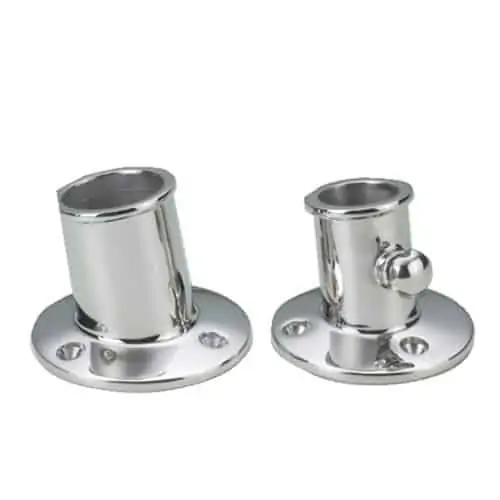 Talamex Flag Pole Socket Stainless Steel 19mm - Image