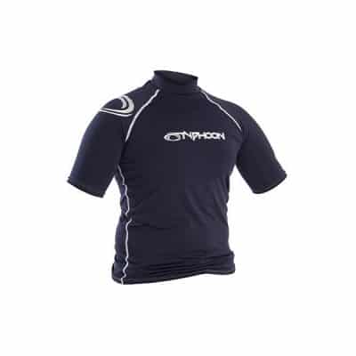 Typhoon Junior Short Sleeve Rash Vest - Dark Teal