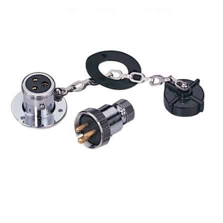 Waterproof Plug & Socket (Plastic Cap) - Image