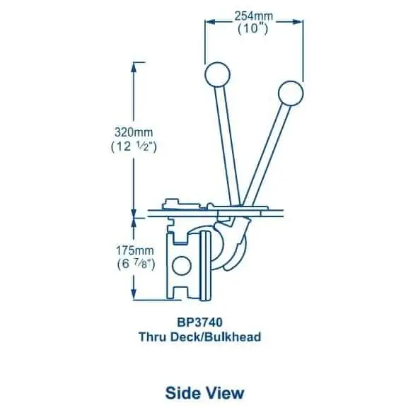 Whale Gusher 10 Manual Bilge Pump Mk3 (Thru Deck) - Image