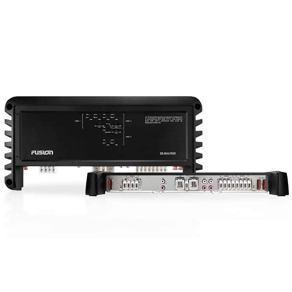 (定価11万円) FUSION SG-DA61500 パワーアンプ Fusion 6 Channel 1500W Marine Amplifier : Free UK Mainland