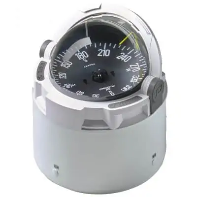Plastimo Compass Olympic 135 - White - Black Card w. Binnacle