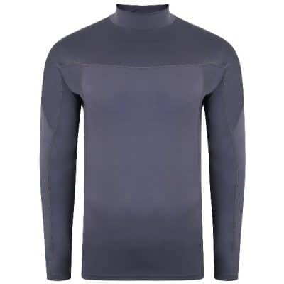 Typhoon Fintras Long Sleeve Tech Rash Vest For Men - Graphite