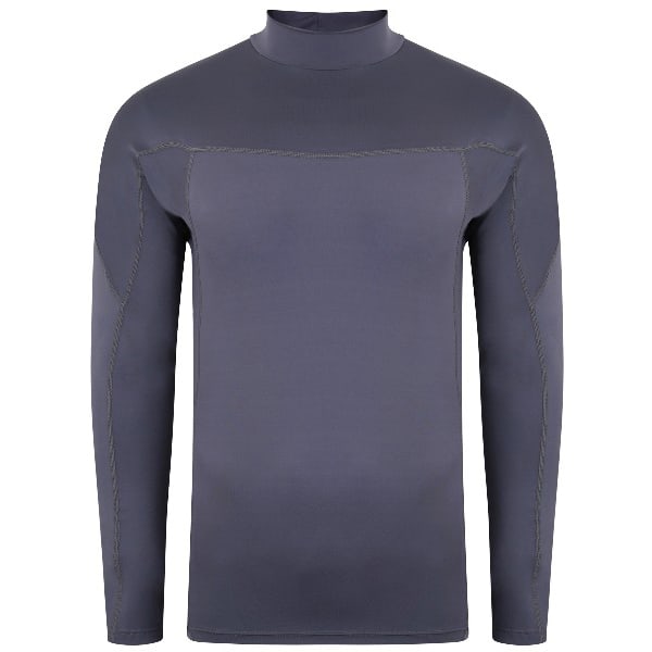 Typhoon Fintras Long Sleeve Tech Rash Vest For Men - Graphite