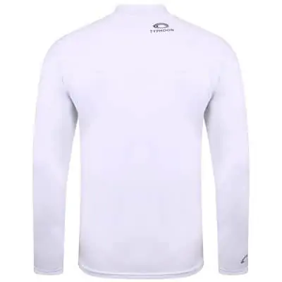 Typhoon Fintras Long Sleeve Tech Rash Vest For Men - White