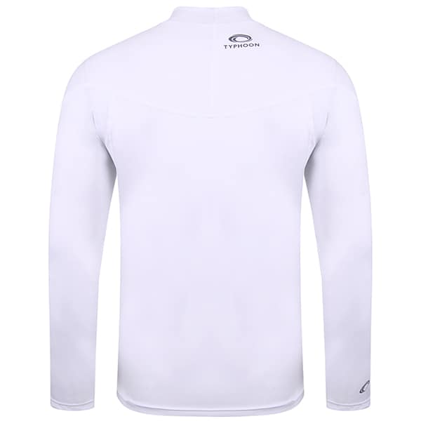 Typhoon Fintras Long Sleeve Tech Rash Vest For Men - White
