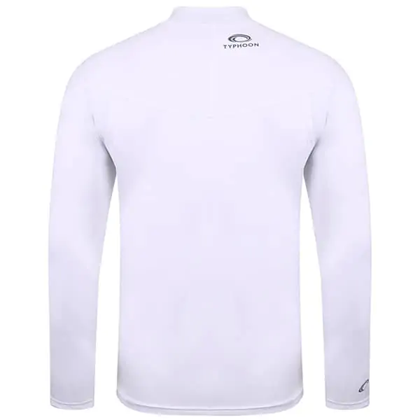 Typhoon Fintras Long Sleeve Tech Rash Vest For Men - White